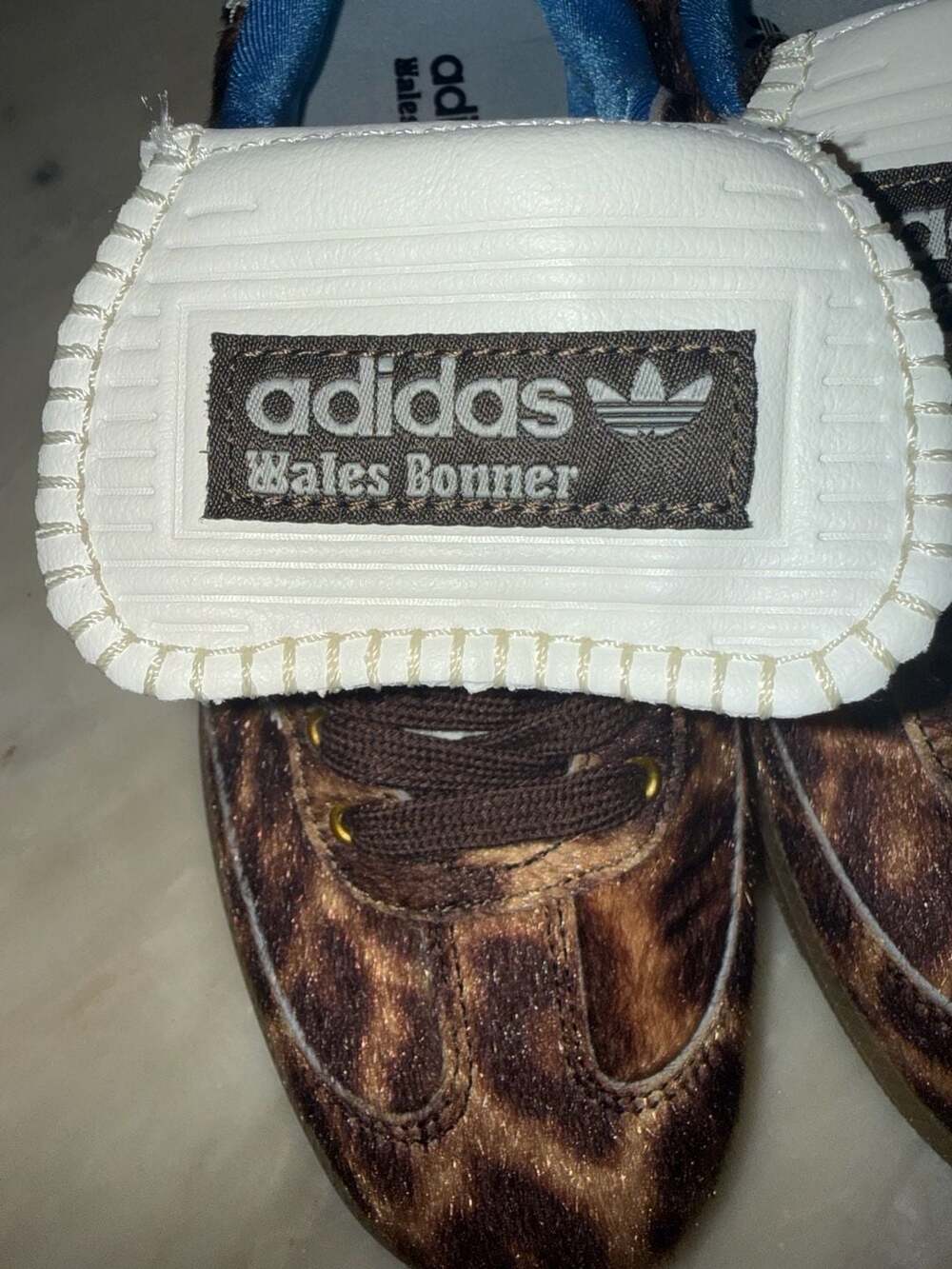 Adidas x Wales Bonner Samba Pony 'Leopard' Sneakers IE0578 - Picture 5 of 6